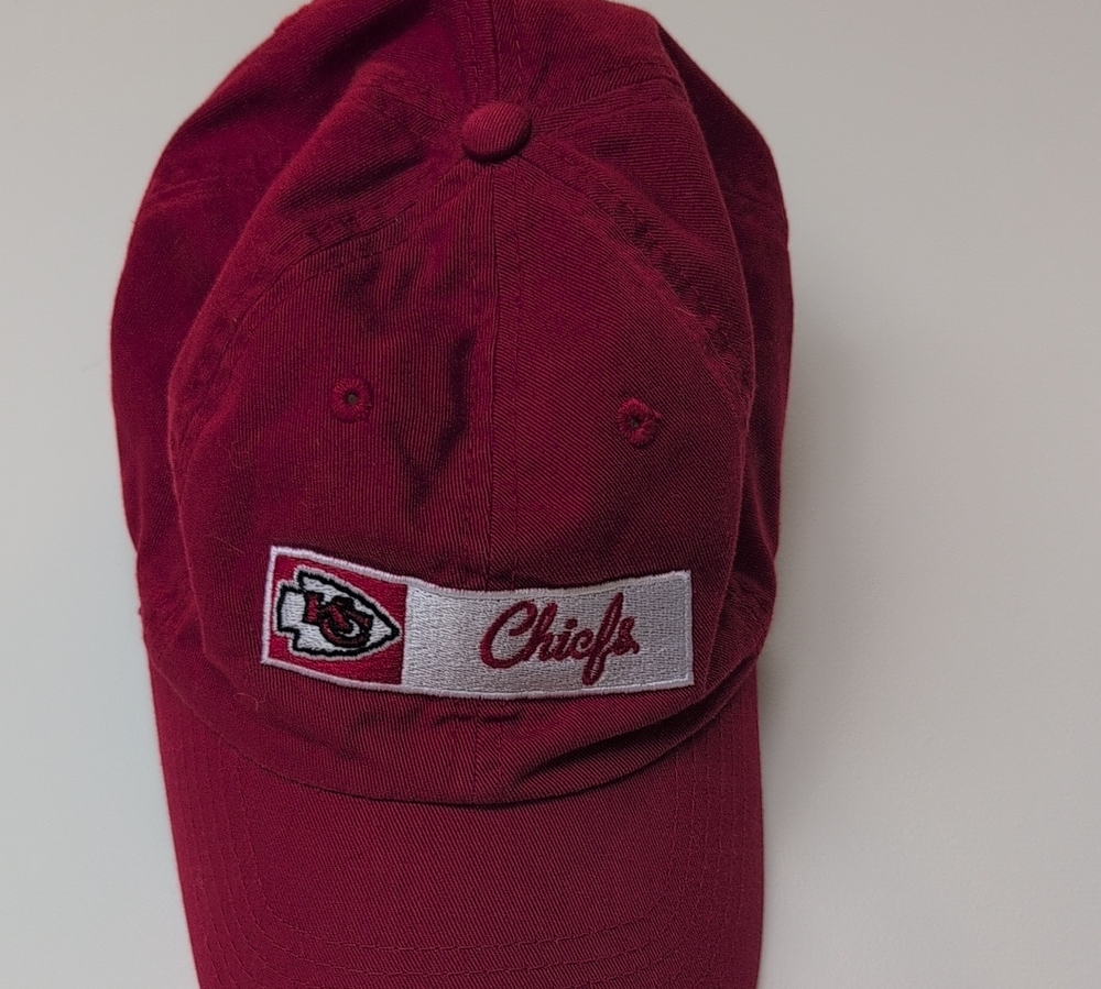 Kansas City Chiefs Burgundy Baseball Cap